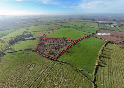 Land at Sandy Lane, Melton Mowbray, Le14 2un, Investment - Residential For Sale - DJI_20241113104406_0829_D EDIT_keyline.jpg