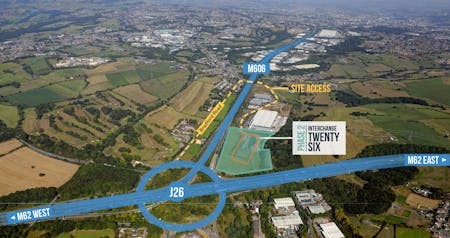 Phase 2 Interchange 26, Interchange Way, Cleckheaton, Land For Sale - Phase 2 Aerial 2.jpg