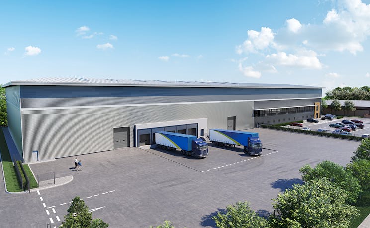 Suttons Central, Suttons Business Park, Reading, Industrial / Warehouse To Let - Suttons Central CGI Image