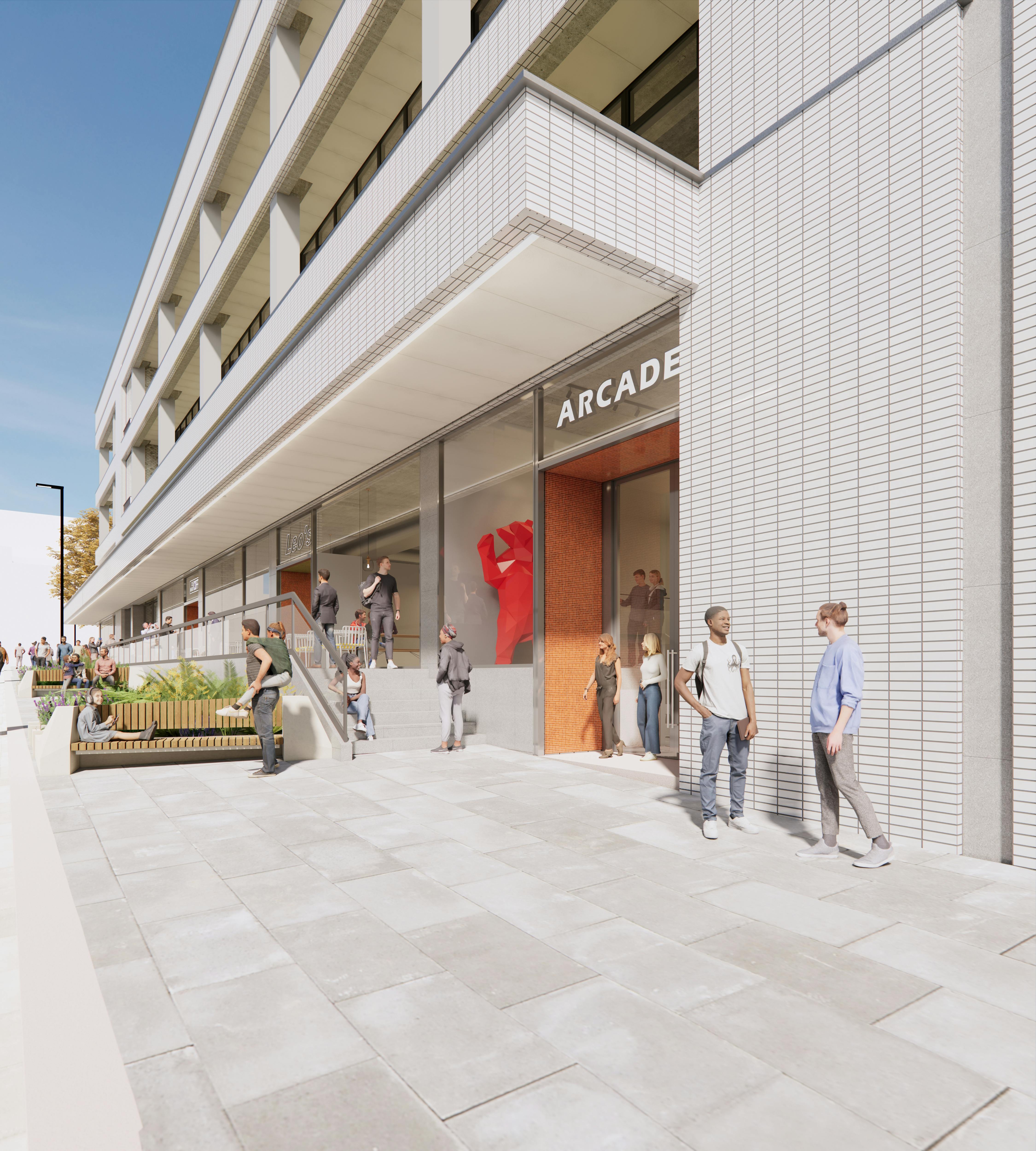 Cole Brothers, Barkers Pool, Sheffield, Leisure / Offices / Retail To Let - DAS imagesEnscape_20250630104336_CAM06Cambridge Street Entrance.jpg