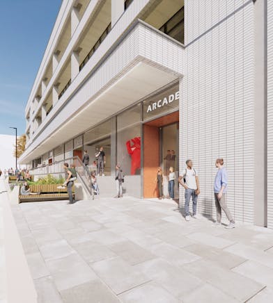 Cole Brothers, Barkers Pool, Sheffield, Leisure / Offices / Retail To Let - DAS imagesEnscape_20250630104336_CAM06Cambridge Street Entrance.jpg