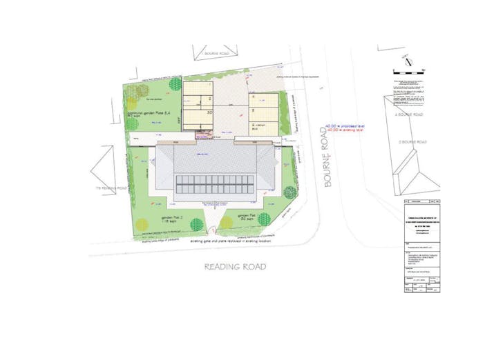 75 Reading Road Pangbourne, Reading, Development / Residential For Sale - Plan