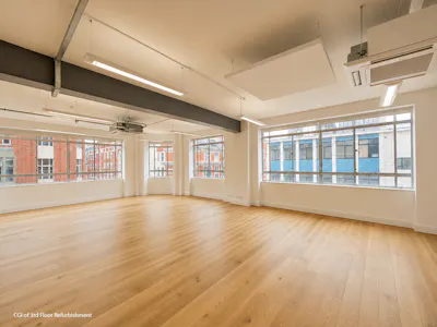 66-68 Margaret Street (3rd Floor), London, Office To Let - CGI of 3rd Floor 3.jpg