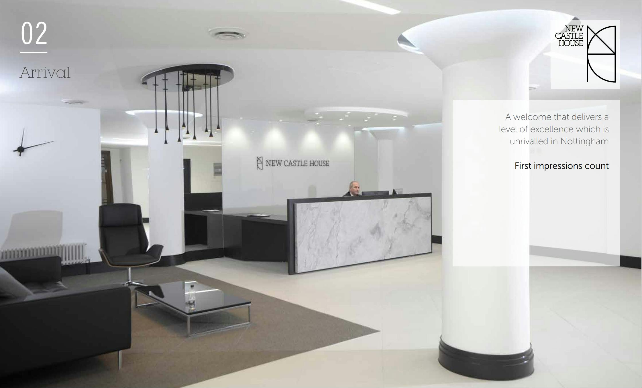 New Castle House, Castle Boulevard, Nottingham, Office To Let - Entrance hall.PNG