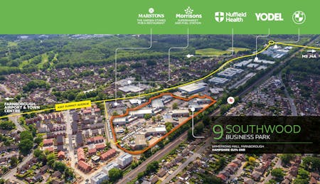 9 Southwood Business Park, Armstrong Mall, Farnborough, Industrial / Warehouse To Let - U9 SBP aerial