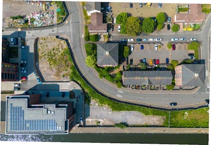 The Wharf, Cardiff, Development Land / Investment For Sale - Aerial.jpeg