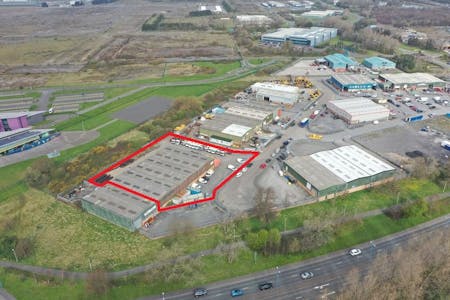 Unit 1, 2 and 3A, Seaway Parade Industrial Estate, Port Talbot, Industrial For Sale - Drone 01.jpeg