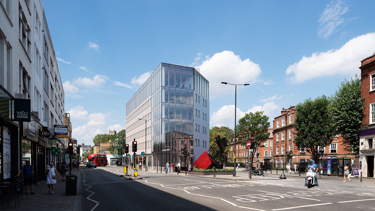 The Fulham Centre, Fulham Broadway, Fulham, Office To Let - The Fulham Centre Fulham Broadway SW6 Office to let west London EXT2.jpg