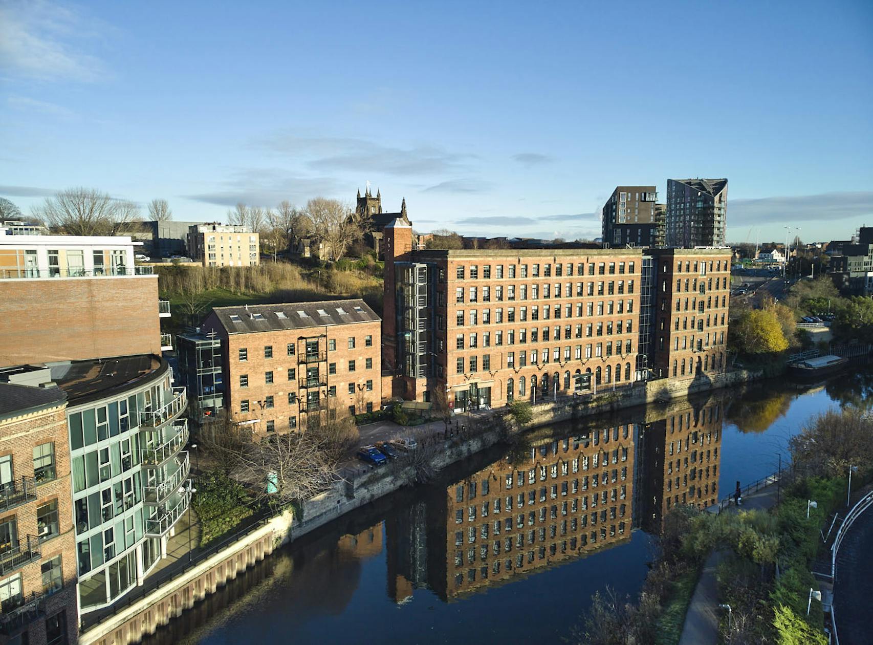 Fully Fitted Suites At Rose Wharf, Leeds, Offices To Let - COMPASS HOUSE_DJI_0057_LR.jpg