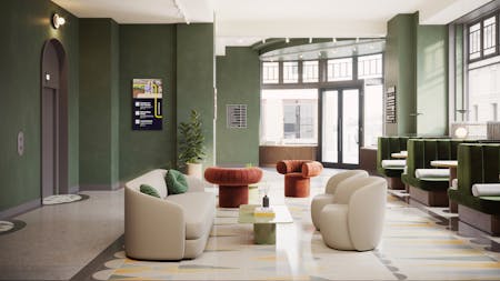 141 Wardour Street, Soho, Managed Office / Office To Let - GPE_Wardour141_Reception_Cam02_003.jpg