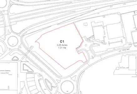 Plot C1 - Colchester Northern Gateway, Axial Way, Colchester, Development Land / Development Site / Industrial / Land / Office / Industrial / Warehouse For Sale - Plan 8.9.26.png