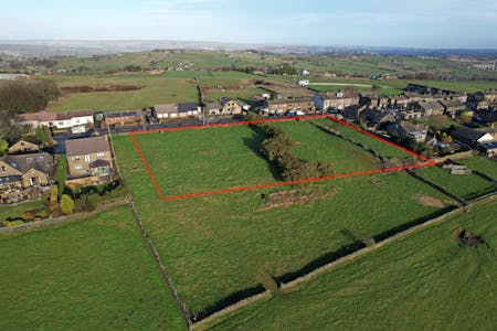 Land South of Hill Top Road,, Thornton, Bradford, Land For Sale - DJI_0803_edit_red_line1.jpg