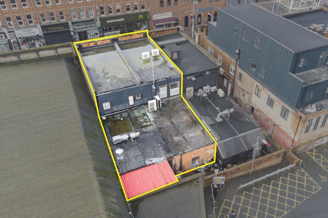 364-366 Station Road, Harrow, Investment / Restaurant / Cafe / Retail For Sale - Aerial Rear  Outlined 2x3.jpg