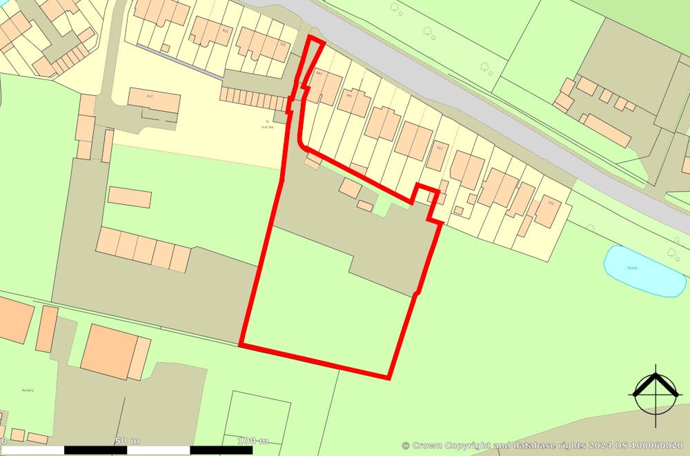 Glenhaven Yard, Horton Road - Site plan - Glenhaven Yard