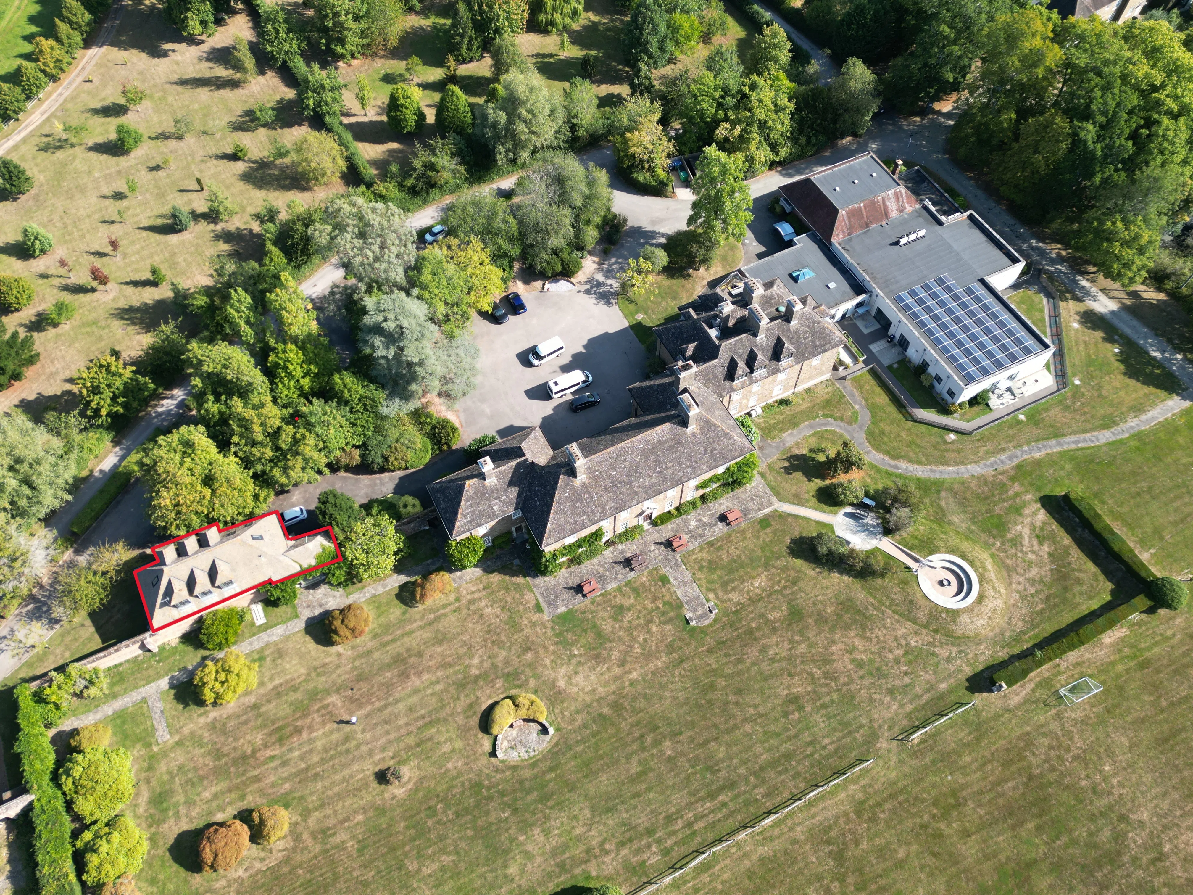 Library Court, Ivorys Drive, Cowfold, Nr Horsham, Office To Let - DJI_0243 outline.jpg