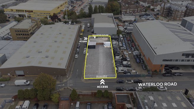 Land at 55 Waterloo Road, London, Development For Sale - 1 Dual Access.jpg