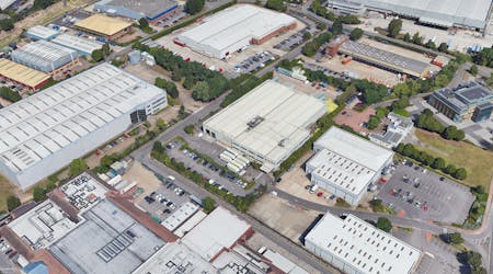 Brooklands Logistics Park, Weybridge, Industrial/Logistics / Industrial / Warehouse To Let - aerial south.jpg