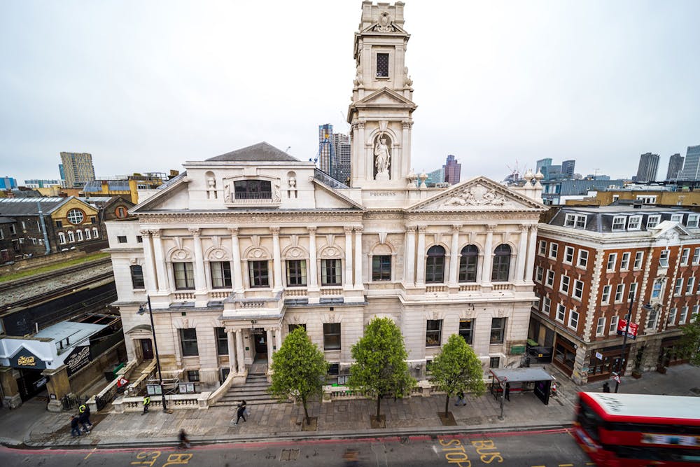 Shoreditch Town Hall, Second Floor Unit 3 - ShoreditchTownHall380OldStreetHoxtonOfficeStudioToLetEC1V9LTExternal1Dominion.jpg