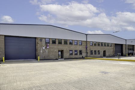 Units 6 & 7 Lakeside Industrial Estate, Colnbrook, Industrial/Logistics / Industrial / Warehouse To Let - Front aspect (Unit 6)