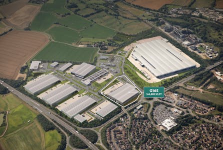 G165, Gateway 14, Stowmarket, Industrial / Industrial / Storage / Industrial / Warehouse To Let / For Sale - Gateway 14 aerial showing G165 only.jpg