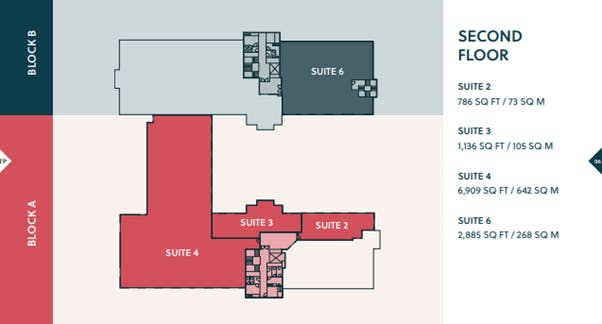 Turnford Place, Broxbourne, Offices To Let - Turnford Place Second floor plan.png