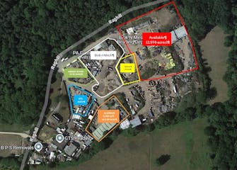 Open Storage Land, Padworth Saw Mills, Rag Hill, Padworth, Reading, Open Storage To Let - Aerial Site Plan