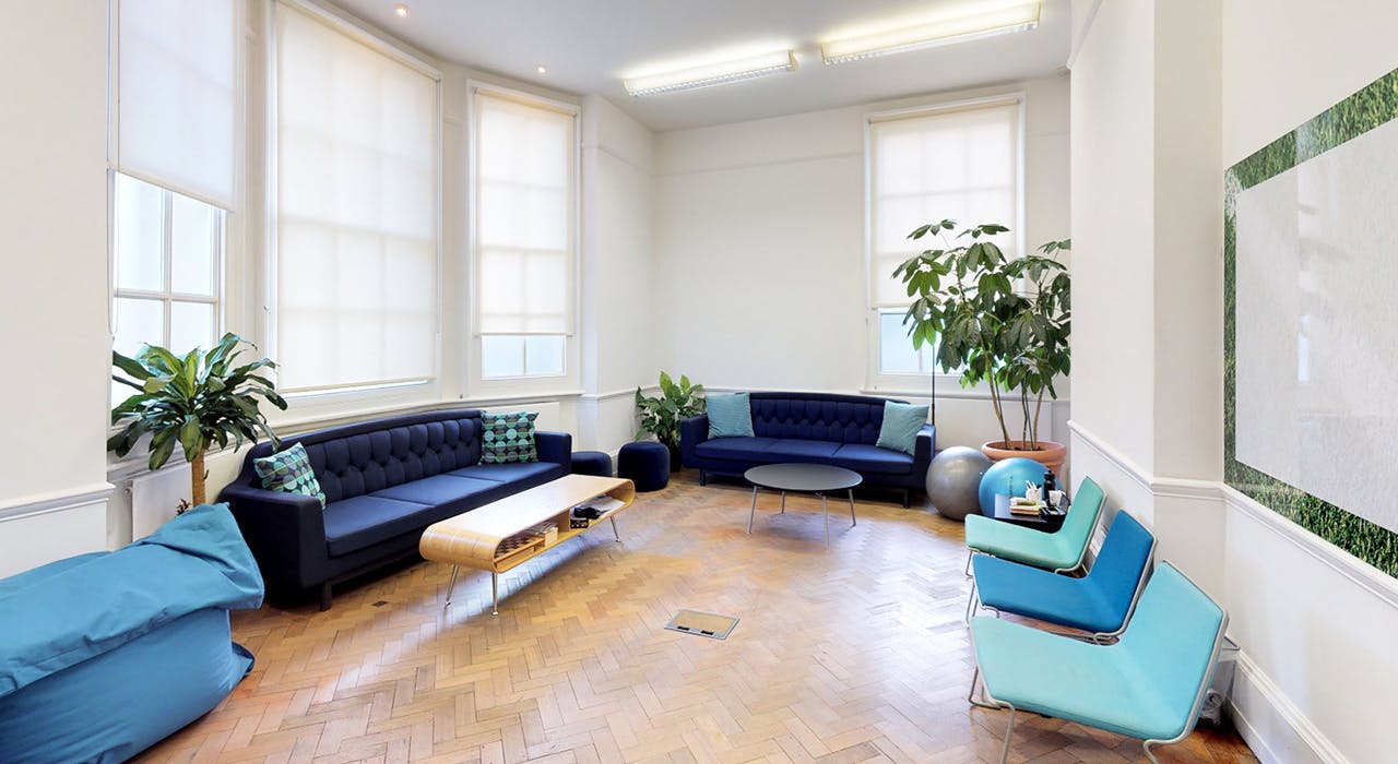 10 Southcombe Street & 31 Vernon Street, Vernon & Southcombe Street, Hammersmith, Office To Let - 610 Southcombe  31 St Vernon St London W14 Office to let West London Reception seating 2.jpg