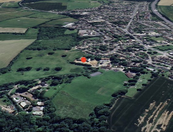 Land and Buildings at Park Lane, Stokenchurch, Industrial / Land For Sale - PARK LANE AERIAL.jpg