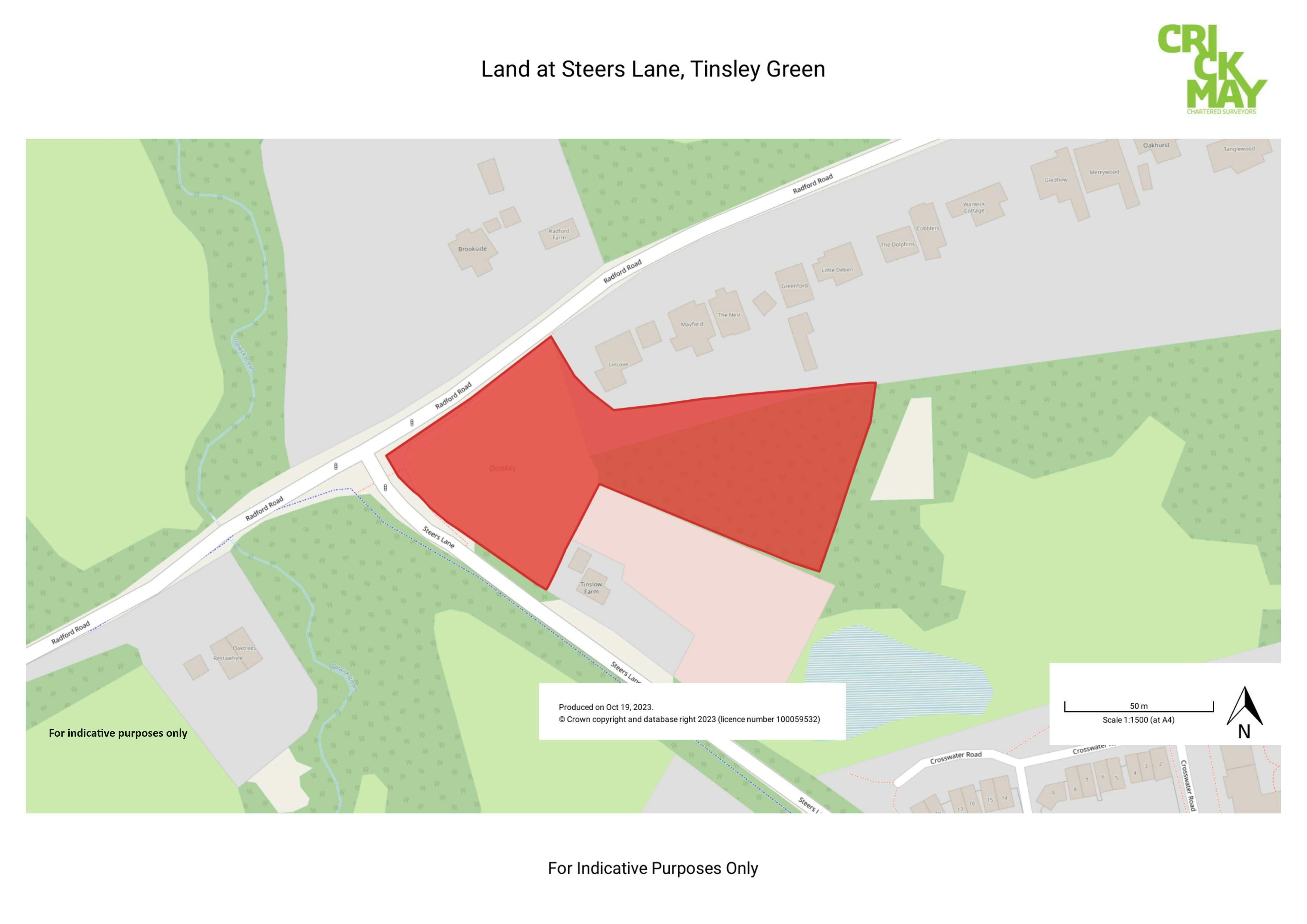 Land To The North-East Of Steers Lane, Crawley, Land - Open Storage For Sale - Plan.jpg