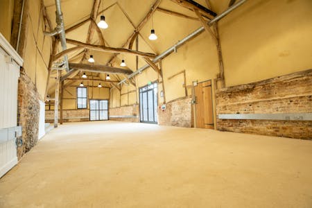 Manor Farm Barns, Hughenden Manor, High Wycombe, Office To Let - Threshing barn internal.jpg