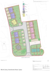 Phase 1 & 2 Morfa Camp, Sandilands Road, Tywyn, Development / Land For Sale - Phase 1 Proposed Layout.jpg