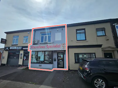 38 Chorley Road, Manchester, Investment - Mixed use / Retail For Sale - 38 chorley Road - edged shop image.jpeg
