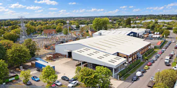 Chiltern House, Seven Stars Industrial Estate, Coventry, Investment / Industrial For Sale - Aerial View of Industrial Estate and Substation (1).png