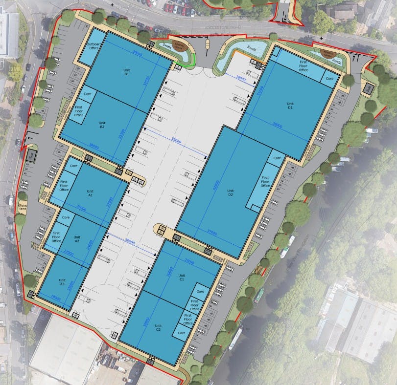 Weybridge Business Park, Addlestone Rd, Weybridge, Development (Land & Buildings) / Warehouse & Industrial To Let - Plot 2.jpg