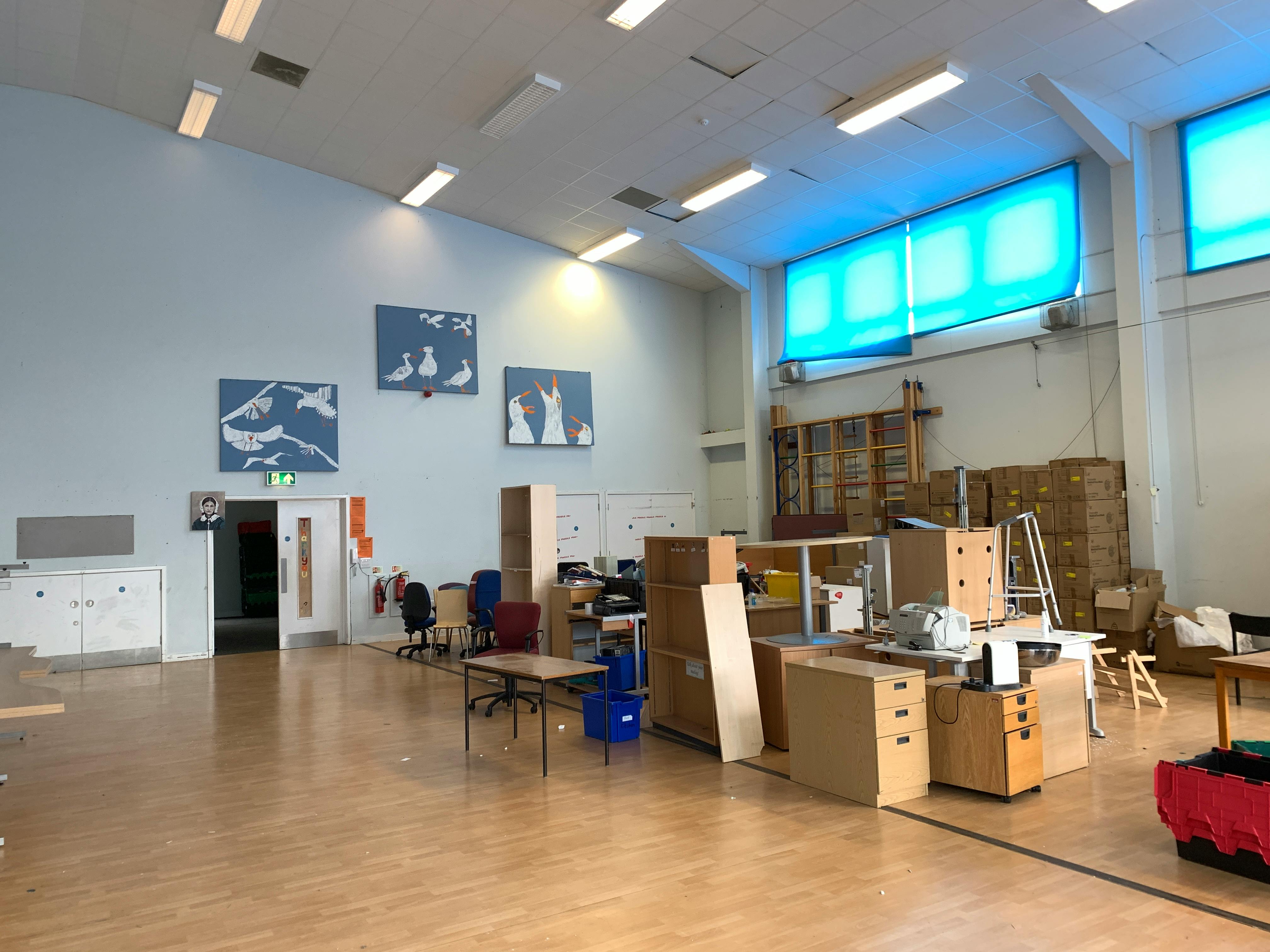 St Peter's School Annexe, Portslade, Investment - All For Sale - IMG_1810 gf gymnasium.JPG