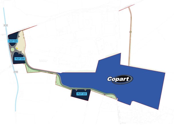 Stanton Business Park, Shepherds Grove, Bury St Edmunds, Development / Industrial / Development / Other / Office To Let / For Sale - siteplan Medium.jpg