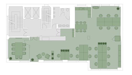 7 Birchin Lane, London, Office To Let - 6th floor layout November 2024.png