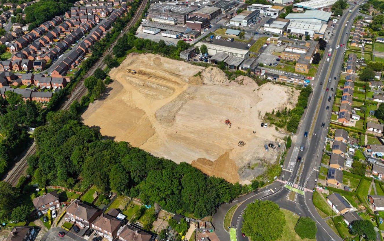 Seven Gate Park, Wigman Road, Nottingham, Land To Let - Aerial Feb 26.png