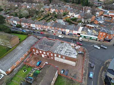 Stuart Court, Gravelly Lane, Birmingham, Mixed Use For Sale - rear demarked red line.jpg