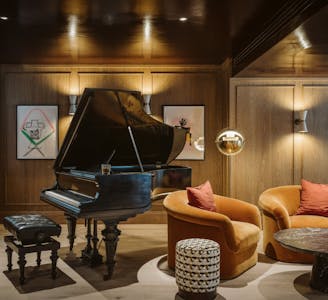 22 Bedford Square, London, Flex Office / Managed Office / Office / Serviced Office To Let - Breakout  piano.jpg