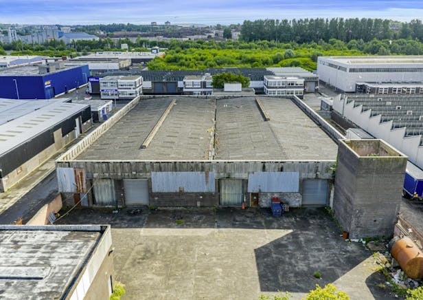 573 Lawmoor Street, 573 Lawmoor Street, Glasgow, Industrial / Other To Let / For Sale - Aerial Rear.jpg