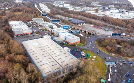 Unit 2 Etruria Trading Estate, Stoke-on-Trent, Industrial/Logistics / Trade Counter To Let - Aerial with Occupiers.jpg