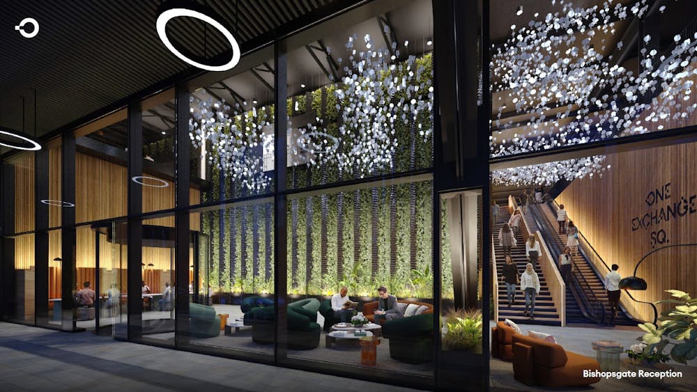 One Exchange Square, 175 Bishopsgate, London, Office To Let - Bishopsgate Reception .jpg