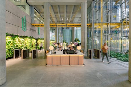 88 Wood Street, London, Office To Let - Building reception