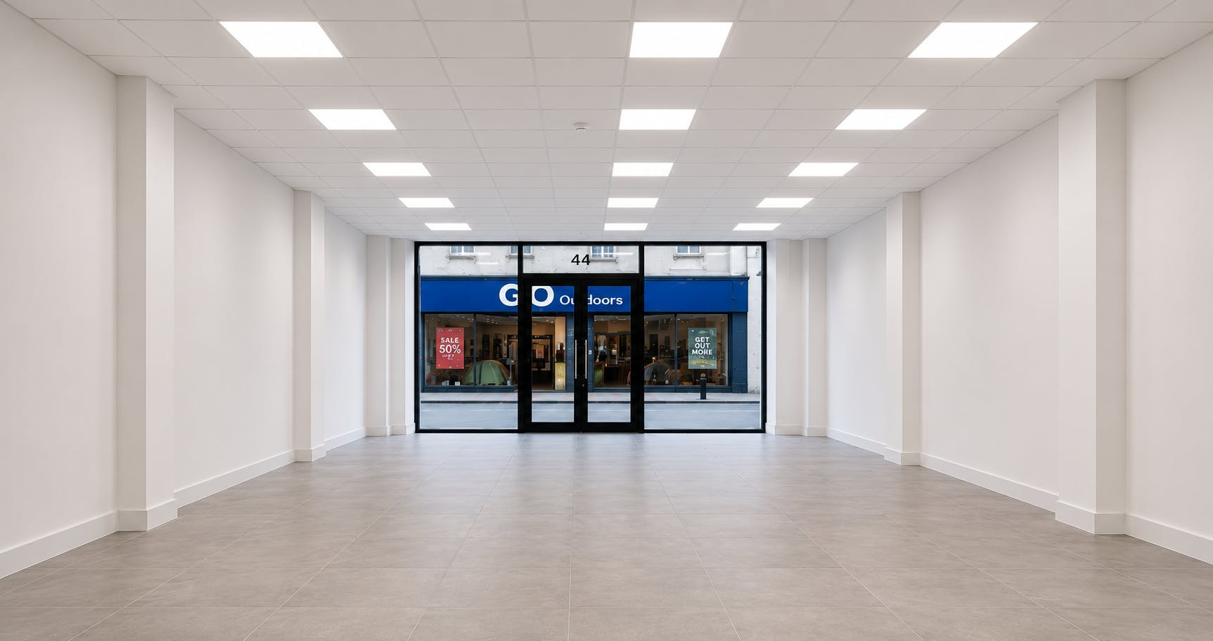 44 Mill Street, Macclesfield, Retail To Let - Rear to Front View.png