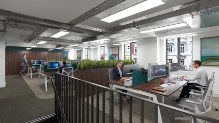 22 York Buildings, London, Office To Let - DRAFT-22YB- CORPORATE SCHEME 1ST FLOOR-1A.jpg