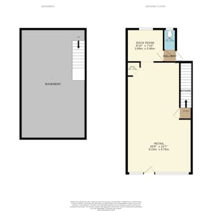 95 Broadway, Leigh-on-Sea, Retail / High Street Retail To Let - Floor Plan