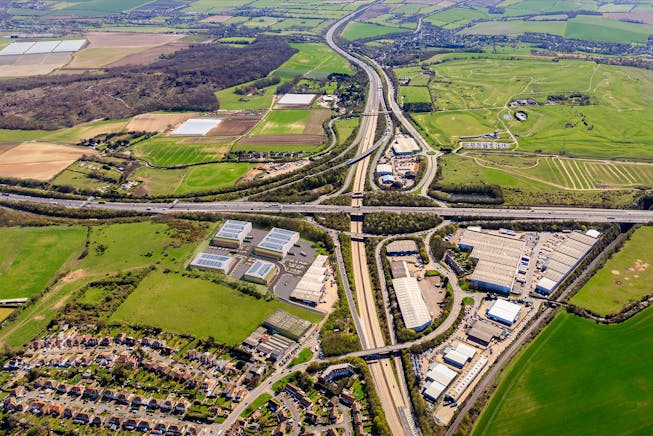 Swanley Distribution Link, London Road, Swanley, Industrial To Let - Swanley_Aerial.jpg