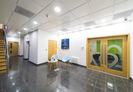 Iconix One, Unity Campus, Cambridge, Pampisford, Unity Campus, Office To Let - Lobby photo.jpg