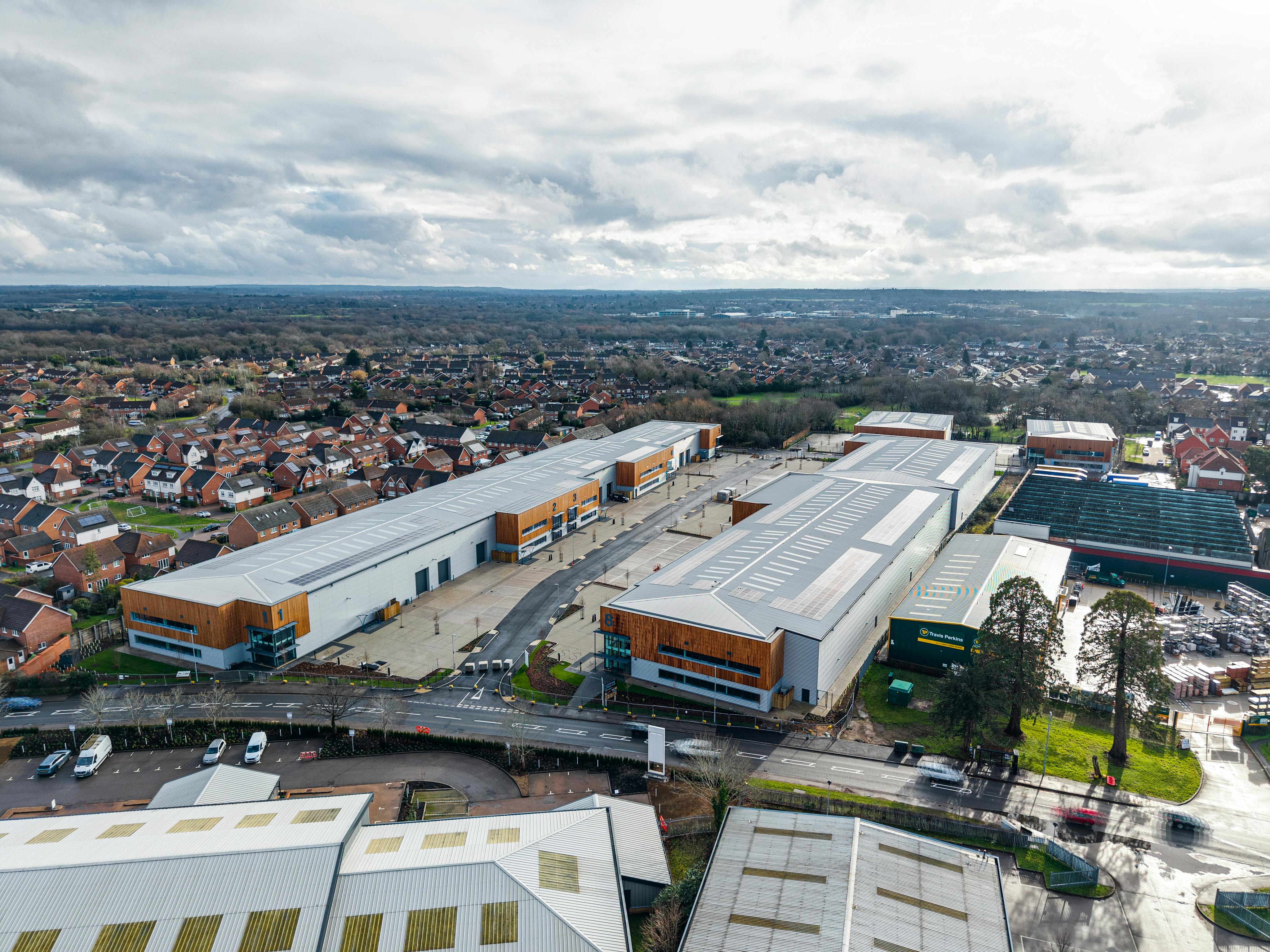 Hurricane Urban Hub, Reading, Berkshire, Warehouse & Industrial To Let - drone_day_0006.jpg